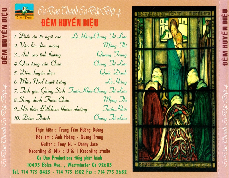 Ca Dao CD - Đêm Huyền Diệu