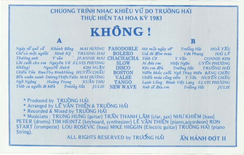 Tape Trường Hải - Không!