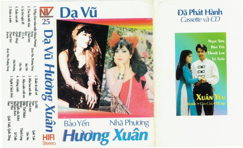 NV Productions 25 - Dạ Vũ Hương Xuân - Tape