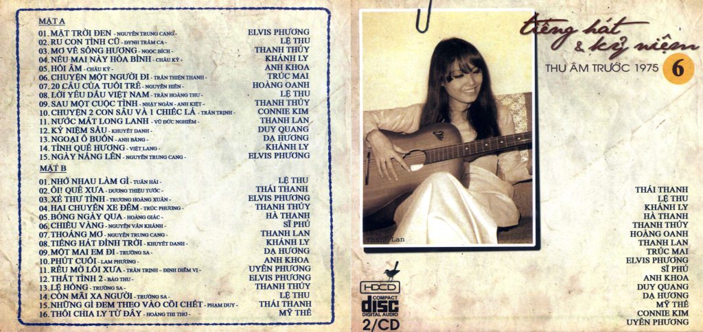 Tiếng Hát Và Kỷ Niệm 06 (Thu Âm Trước 1975) - Tape