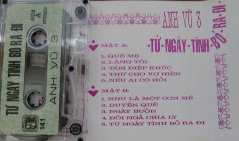 Giáng Ngọc 141 - Từ Ngày Tình Bỏ Ta Đi - Tape
