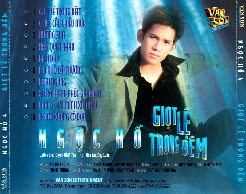 Vân Sơn CD - Giọt Lệ Trong Đêm