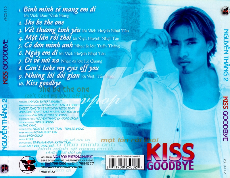 Vân Sơn CD119 - Kiss Goodbye