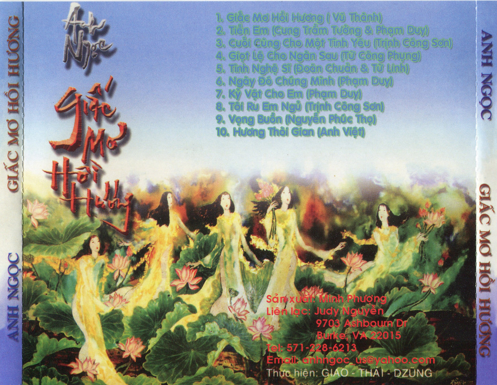 Anh Ngọc CD - Giấc Mơ Hồi Hương