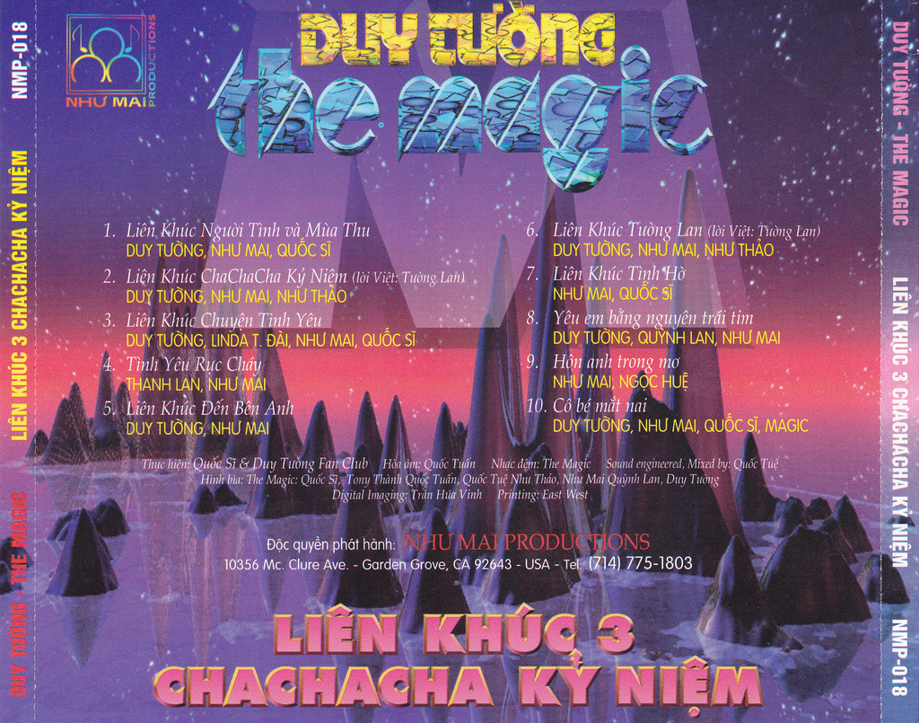 Như Mai CD018 - The Magic - Liên Khúc 3 Chachacha Kỷ Niệm