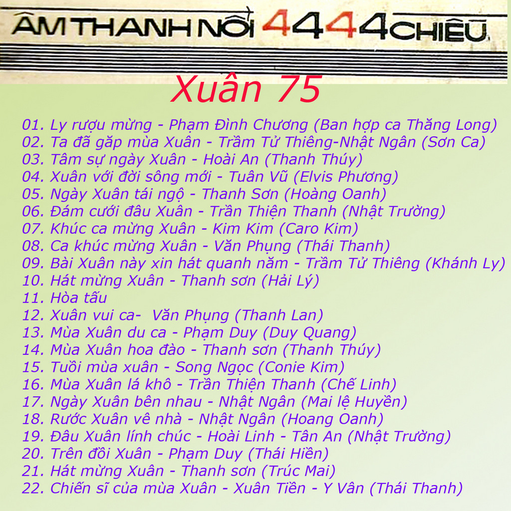 Shotguns Xuân 1975