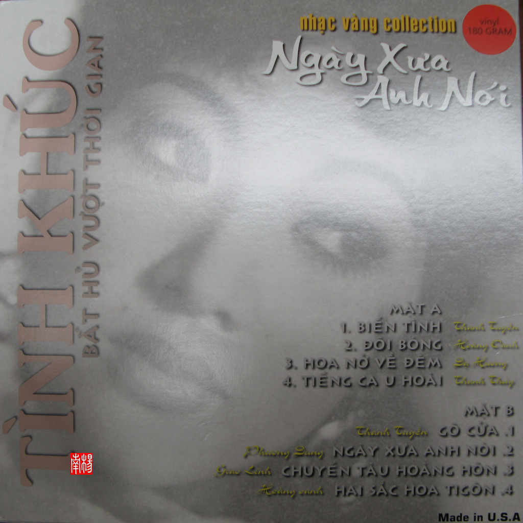 Vinyl Rip - Ngày Xưa Anh Nói