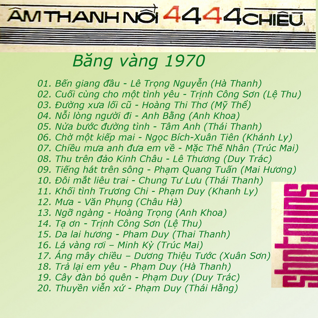 Shotguns - Băng Vàng 1970