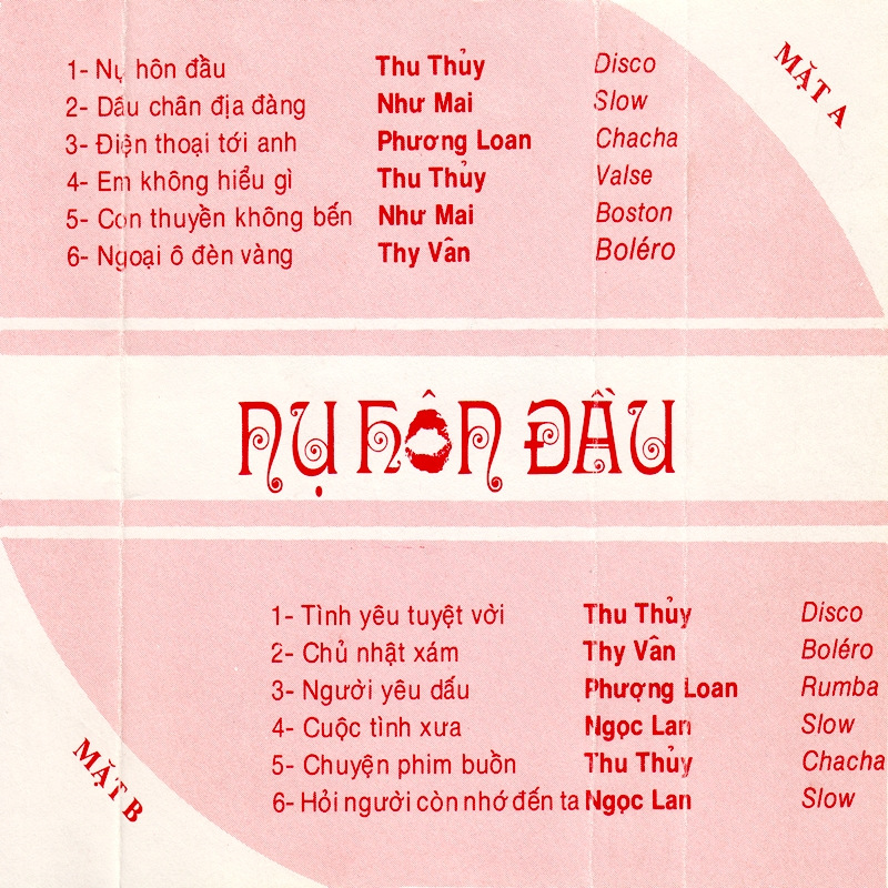 Tape Thu Thủy - Nụ Hôn Đầu