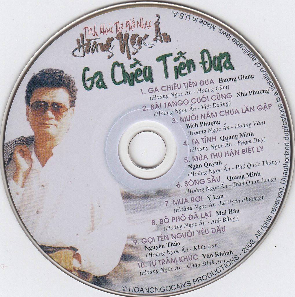 Hoàng Ngọc An CD - Ga Chiều Tiễn Đưa