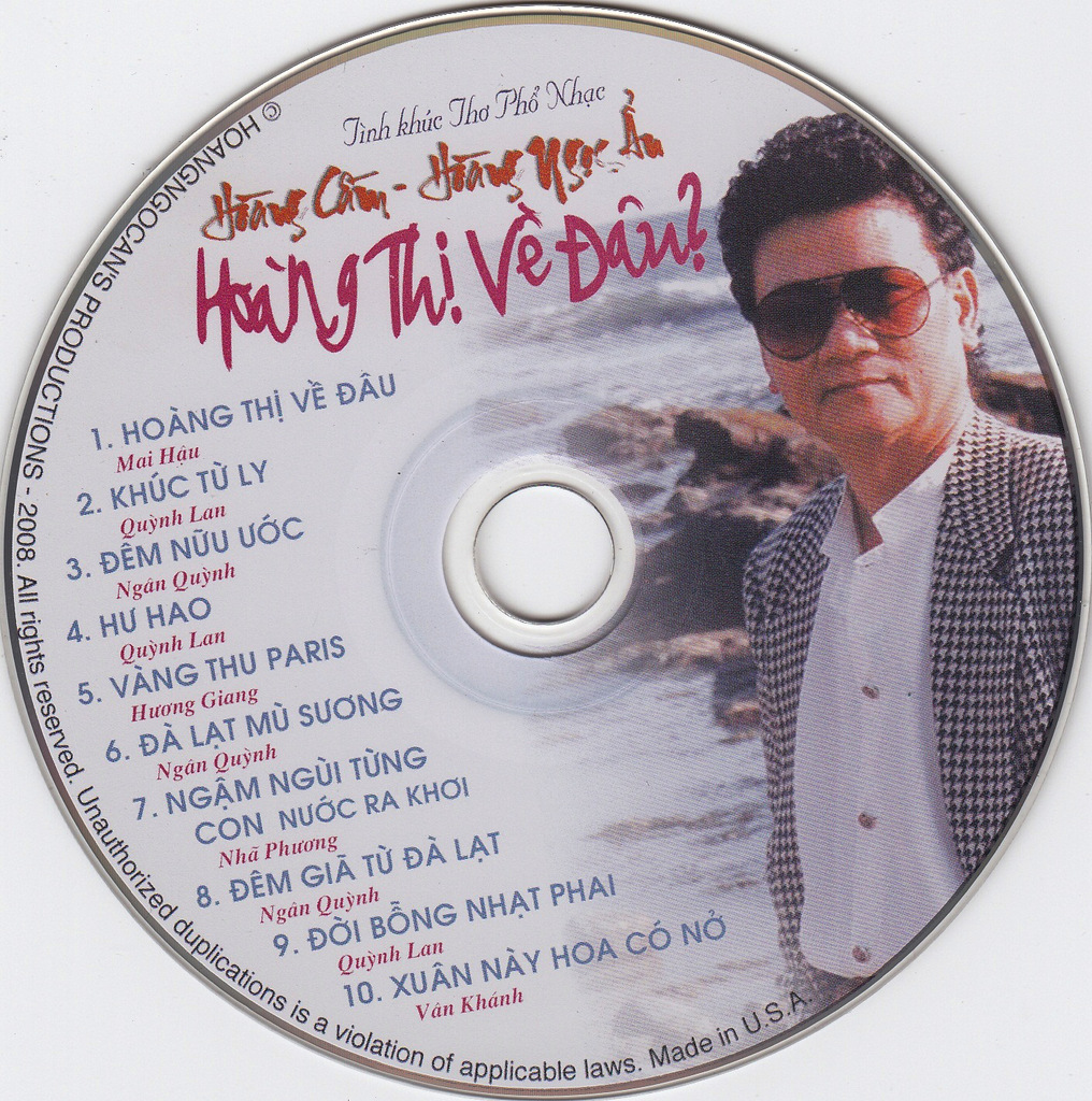 Hoàng Ngọc An CD - Hoàng Thị Về Đâu