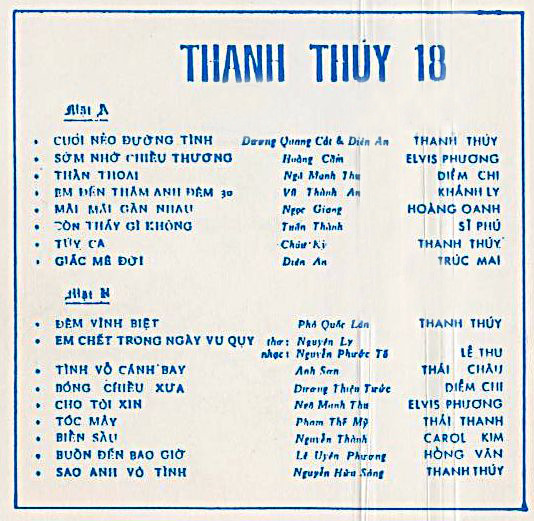 Tape Thanh Thúy 18