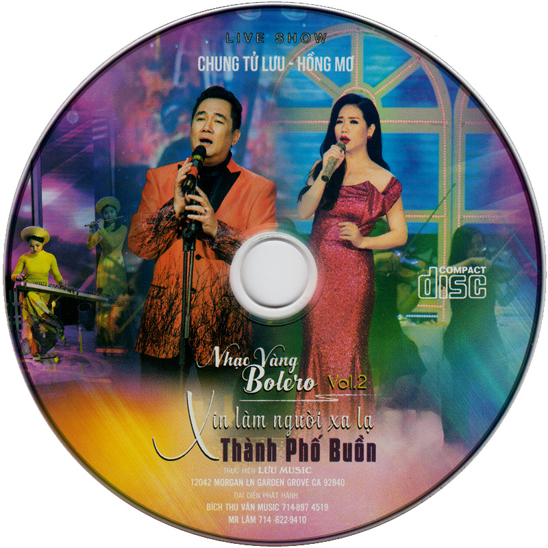 Lưu CD - Xin Làm Người Xa Lạ, Thành Phố Buồn
