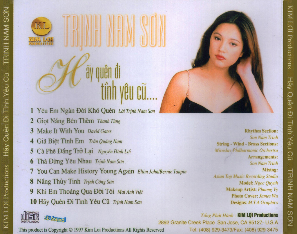 Kim Lợi CD - Hãy Quên Đi Tình Yêu Cũ