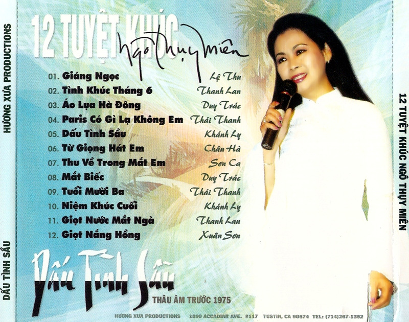 Hương Xưa CD - Dấu Tình Sầu (Trước 1975)