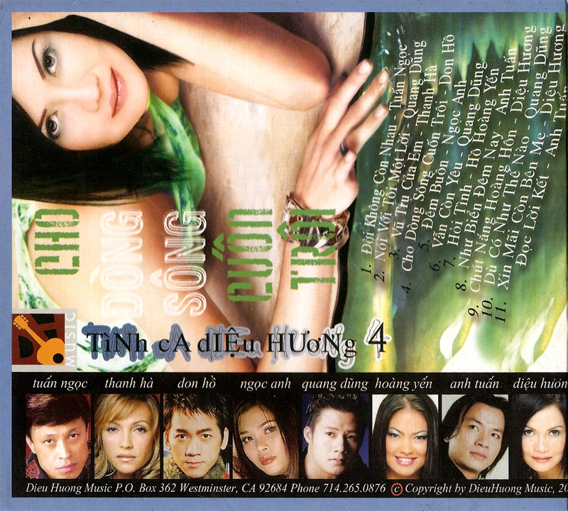 Diệu Hương CD - Tình Ca Diệu Hương 4 - Cho Giòng Sông Cuốn Trôi
