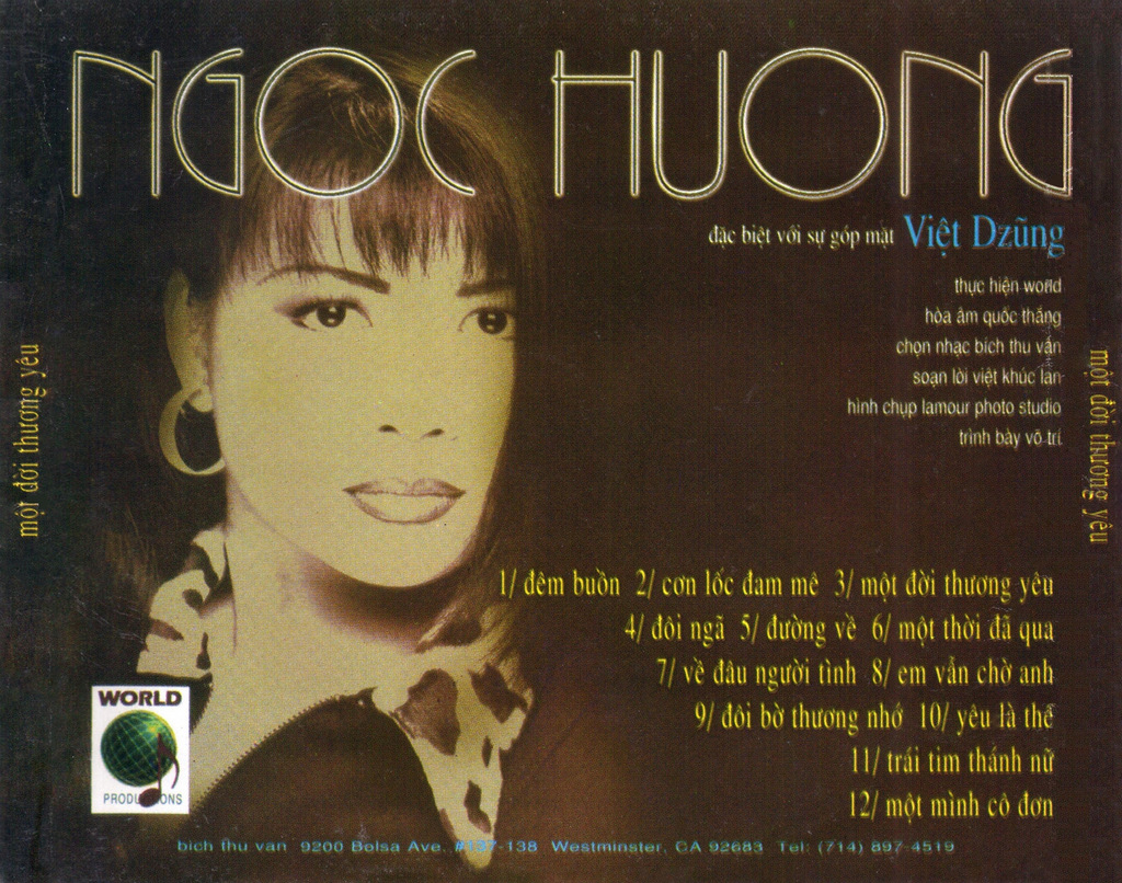 World Productions CD - Một Đời Thương Yêu
