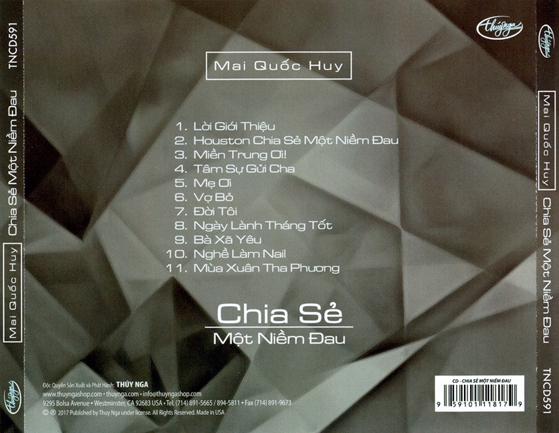 Thúy Nga CD591 - Chia Sẻ Một Niềm Đau