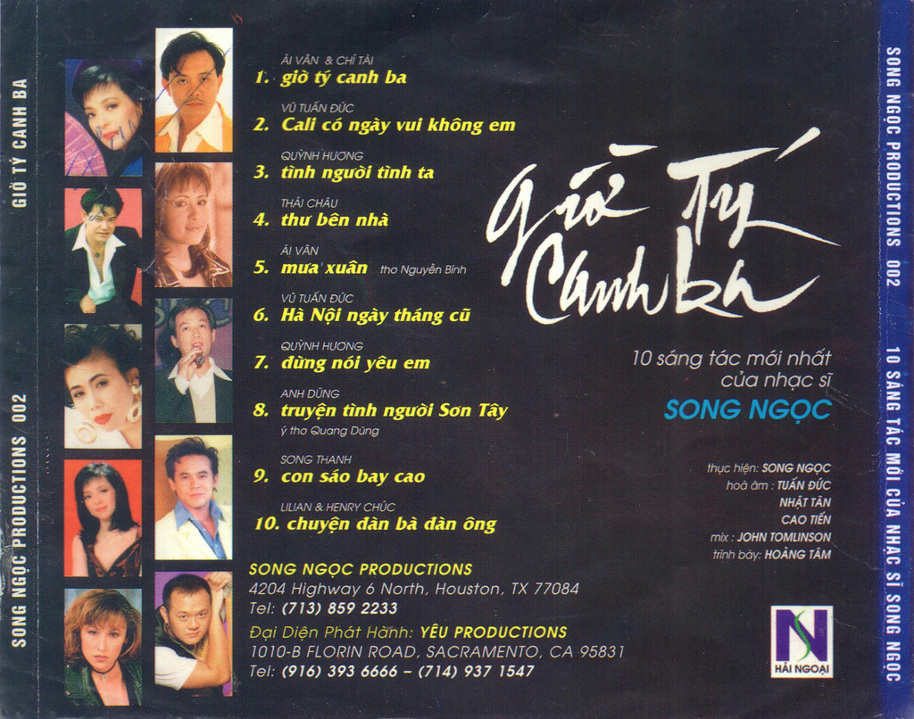 Song Ngọc CD002 - Giờ Tý Canh Ba