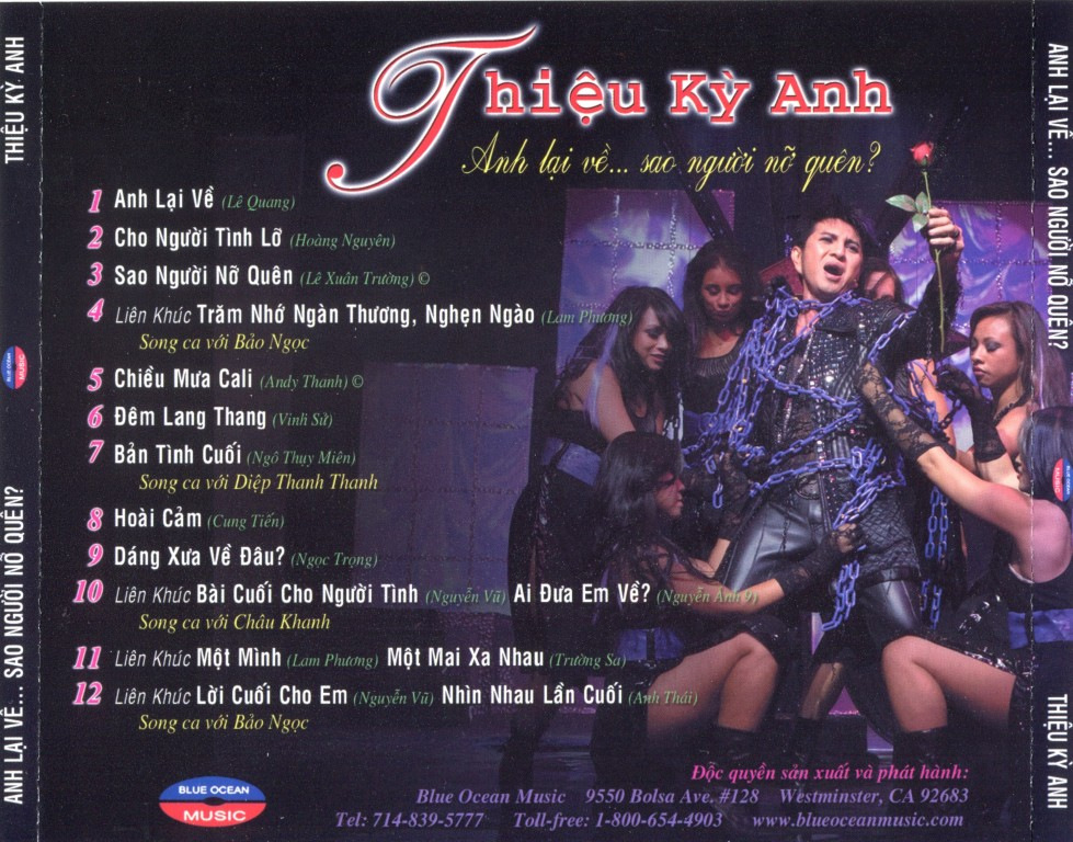 Blue Ocean CD - Anh Lại Về... Sao Người Nỡ Quên