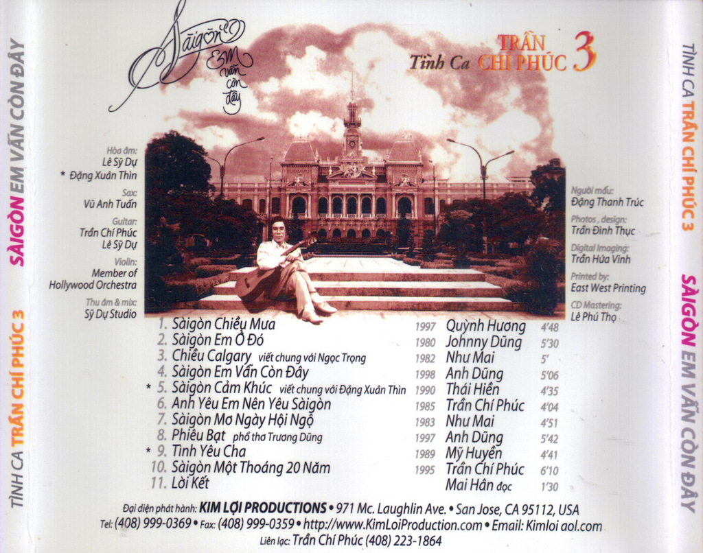 Kim Lợi CD - Sài Gòn Em Vẫn Còn Đây