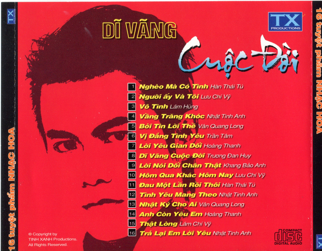 Tình Xanh CD - Dĩ Vãng Cuộc Đời