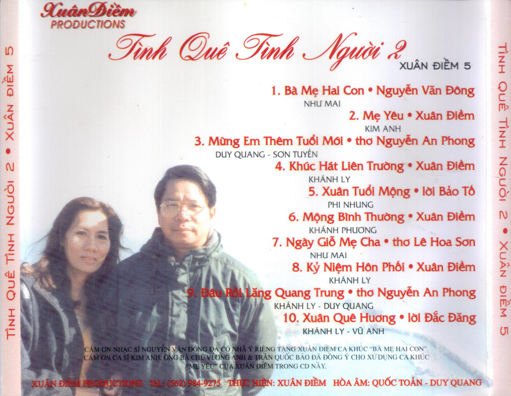 Xuân Điềm CD - Tình Quê Tình Người 2 - Bà Mẹ Hai Con