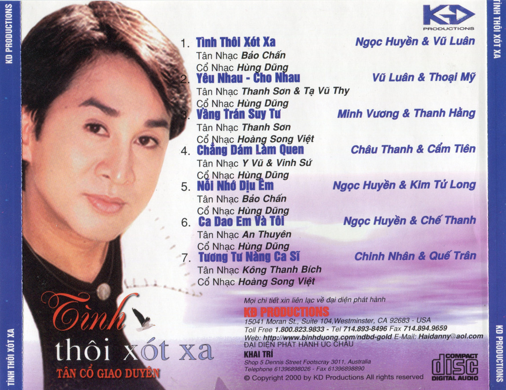 Kim Đức CD - Tình Thôi Xót Xa