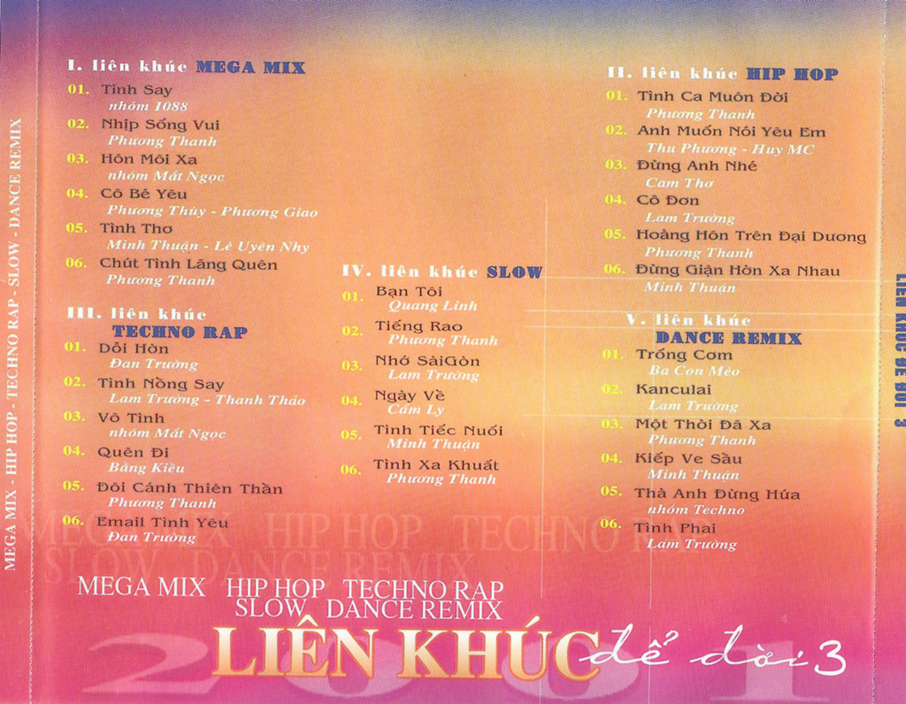 Liên Khúc Để Đời 3