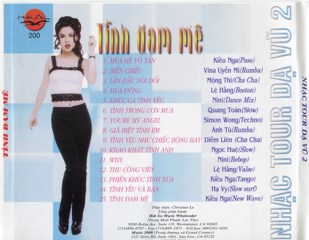 Hải Âu CD200 - Tình Đam Mê