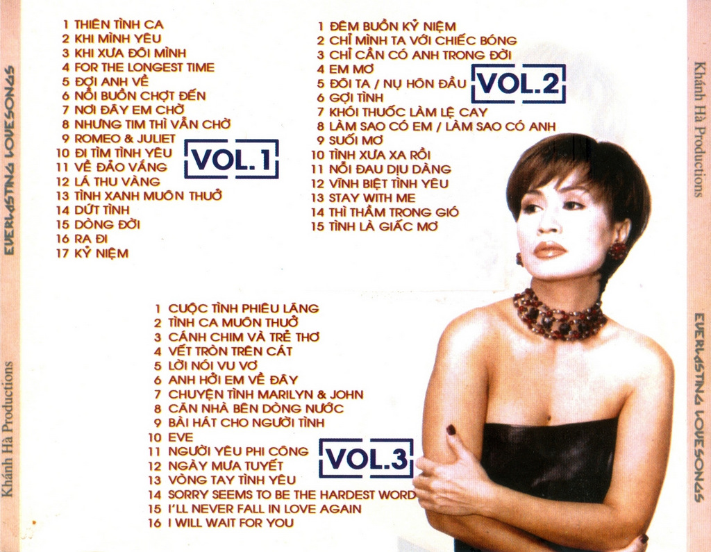 Khánh Hà CD - Everlasting Love Songs