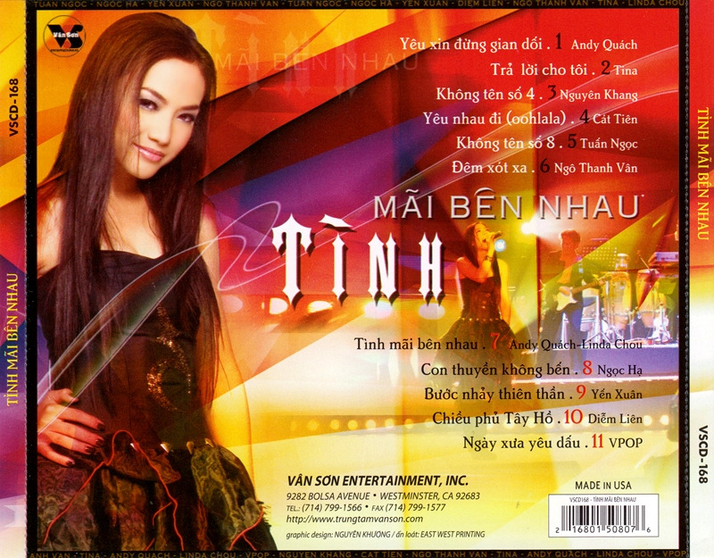 Vân Sơn CD168 - Tình Mãi Bên Nhau