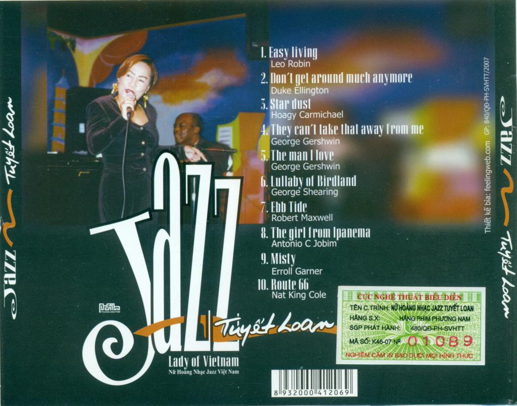 Phương Nam CD - Tuyết Loan (Jazz) - Lady of vietnam