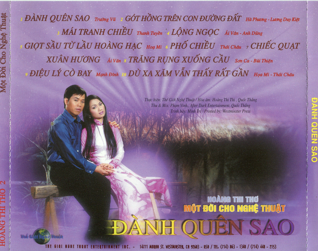 Thế Giới Nghệ Thuật CD - Đành Quên Sao