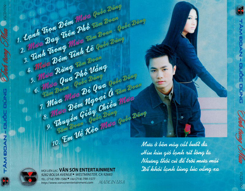 Vân Sơn CD109 - Tình Trong Mưa