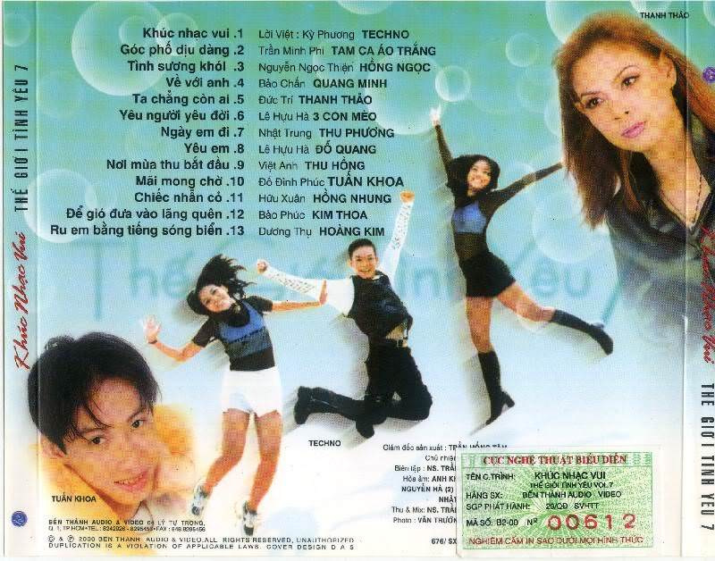 Bến Thành CD - Khúc Nhạc Vui - Thế Giới Tình Yêu 7