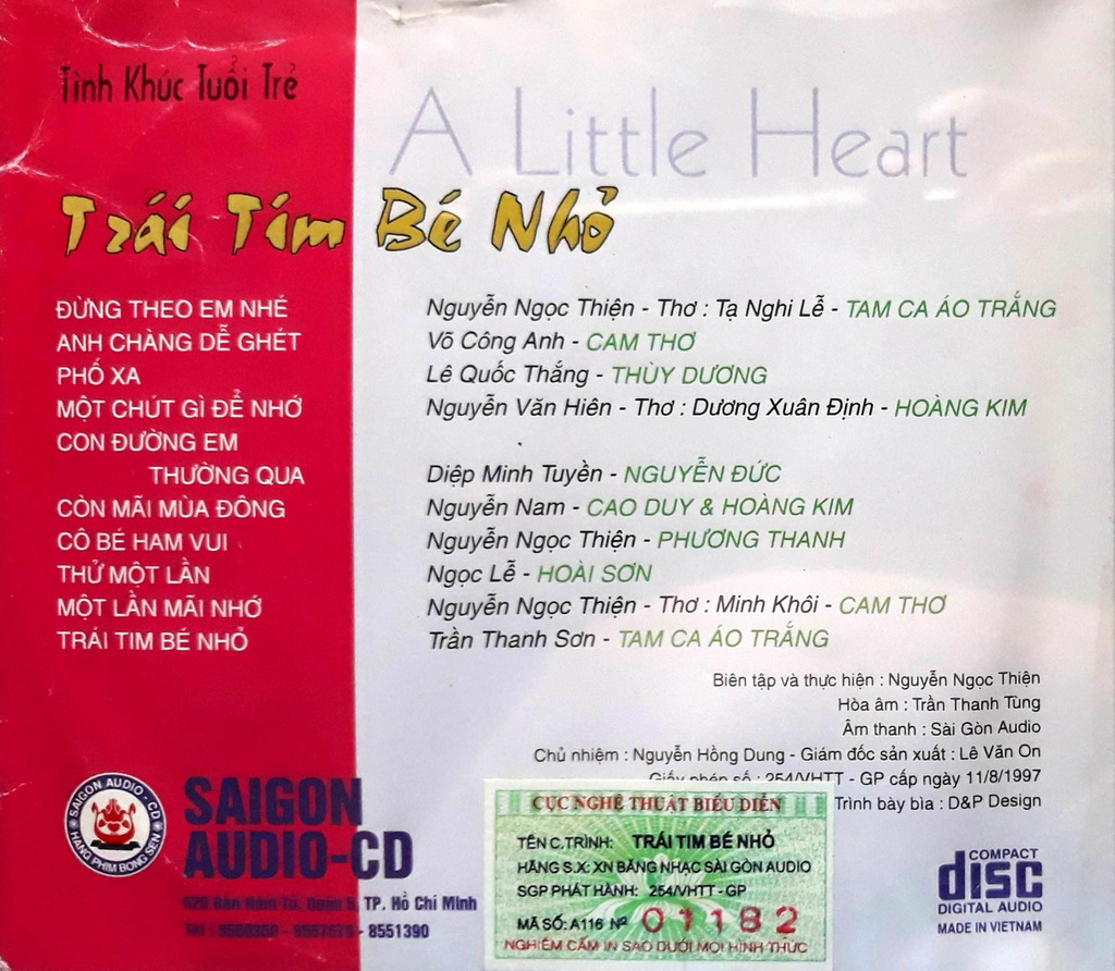 Saigon CD - Trái Tim Bé Nhỏ