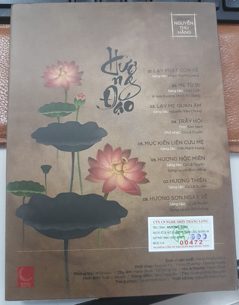 Thăng Long CD - Nguyễn Thu Hằng - Hương Đạo