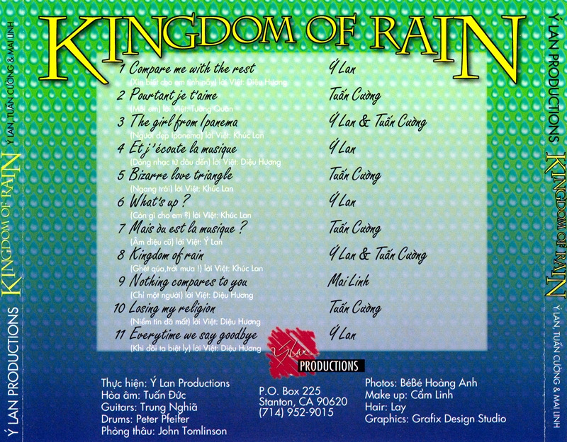 Ý Lan CD - Ghét Quá Trời Mưa