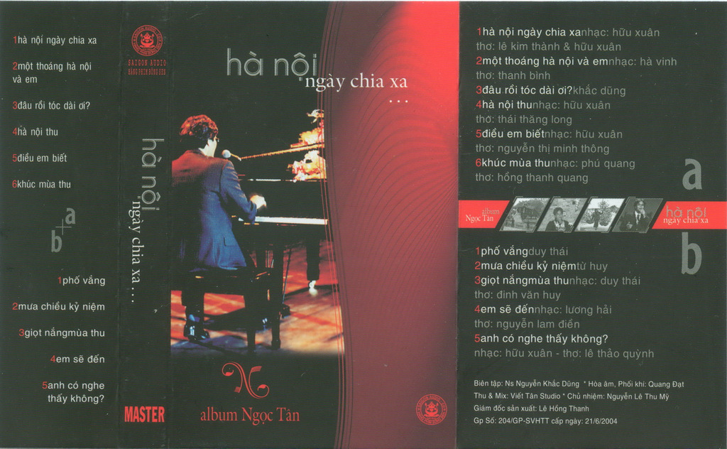 Tape SaiGon Audio - Hà Nội Ngày Chia Xa