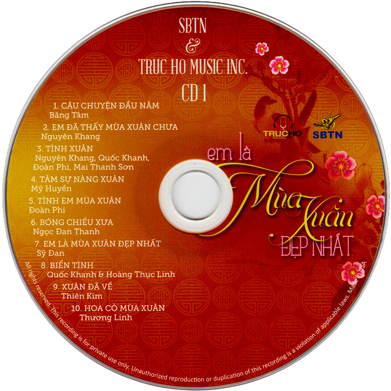 SBTN CD - Em Là Mùa Xuân Đẹp Nhất