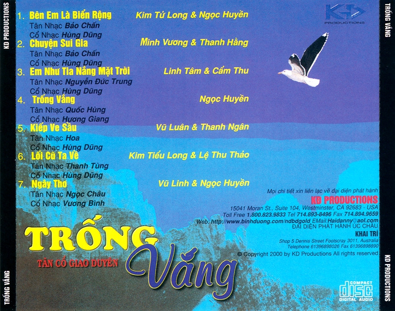 Kim Đức CD - Tân Cổ - Trống Vắng