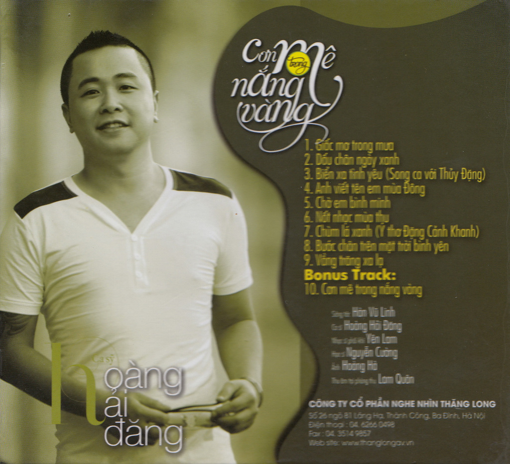Thăng Long CD - Hoàng Hải Đăng - Cơn Mê Trong Nắng Vàng