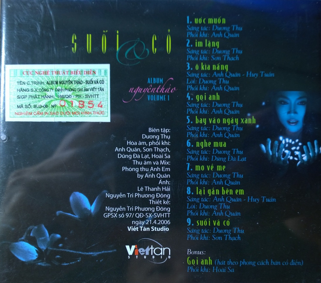 Viết Tân CD - Suối Và Cỏ - Nguyên Thảo
