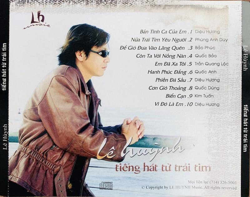 Lê Huỳnh CD - Tiếng Hát Từ Trái Tim - Lê Huỳnh