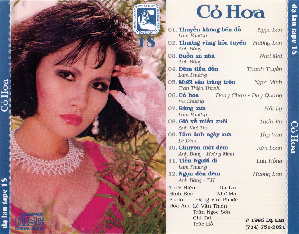 Tape Dạ Lan 18 - Cỏ Hoa
