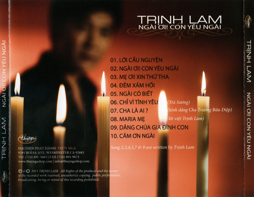 Thúy Nga CD - Ngài Ơi! Con Yêu Ngài - Trịnh Lam