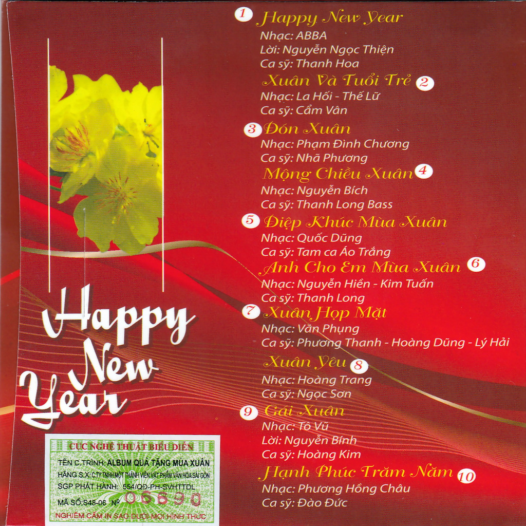 Vafaco CD - Quà Tặng Mùa Xuân - Happy New Year
