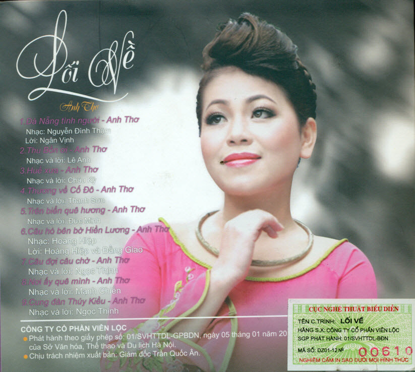Viên Lộc CD - Anh Thơ - Lối Về