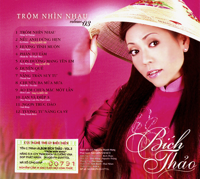 Vafaco CD - Bích Thảo Vol 3 - Trộm Nhìn Nhau